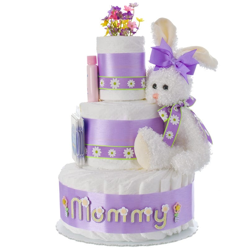 Lil' Baby Cakes New Mommy 3 Tier Diaper Cake