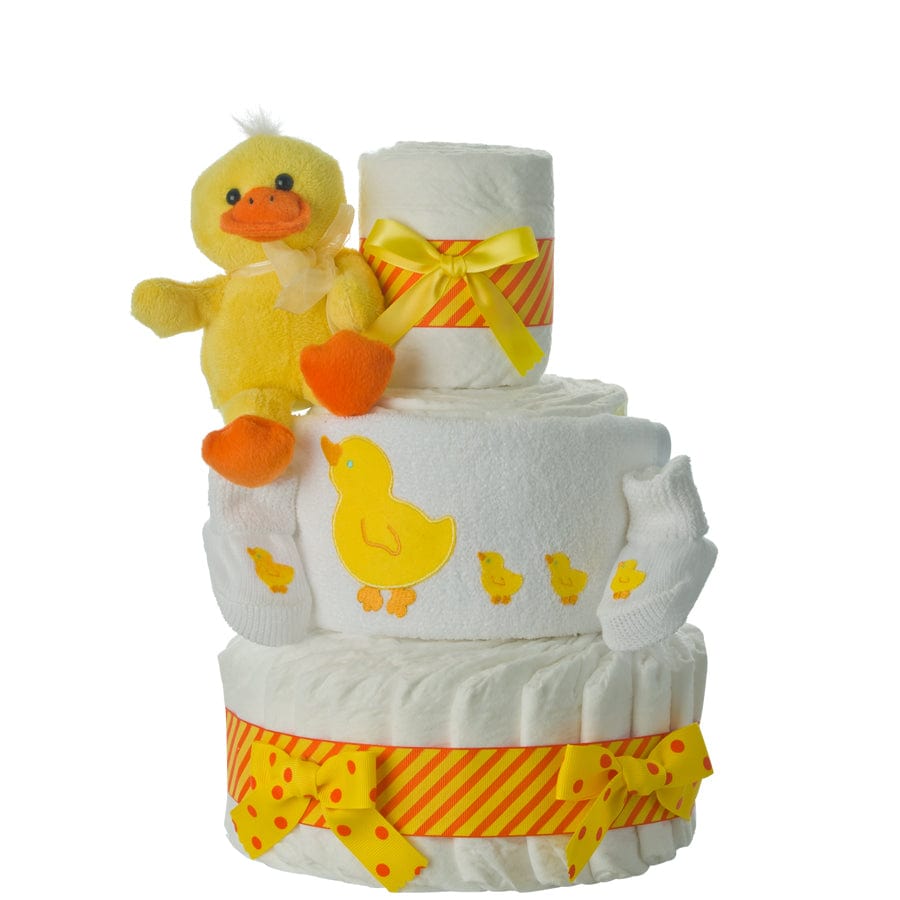 Lil' Baby Cakes Quack Quack 3 Tier Diaper Cake