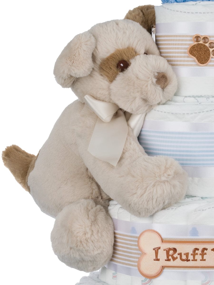 Lil' Baby Cakes I Ruff You  Diaper Cake