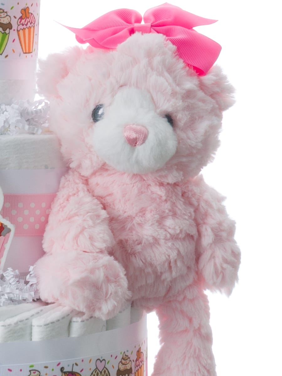 Lil' Baby Cakes Lil' Miss Cupcake Baby Diaper Cake