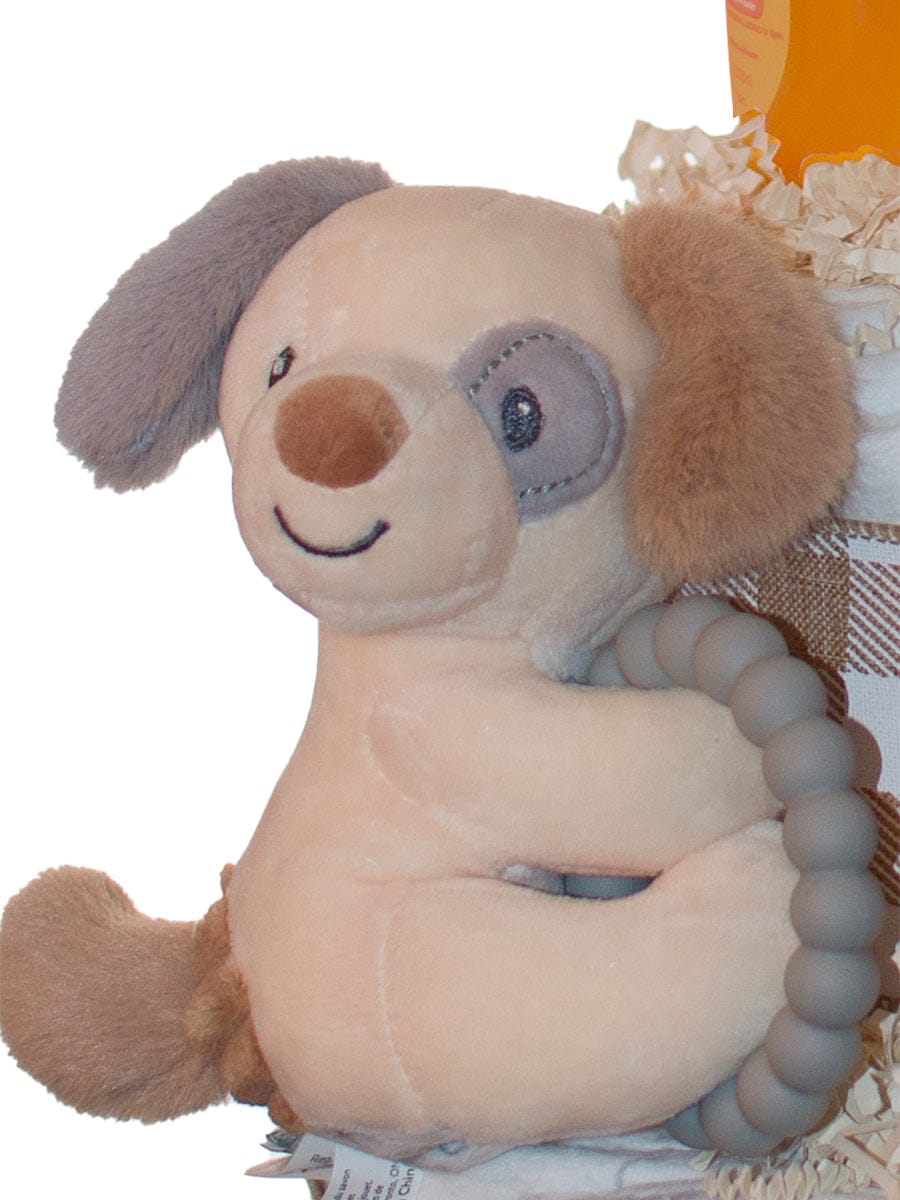 Lil' Baby Cakes Lil Puppy 4 Tier Diaper Cake