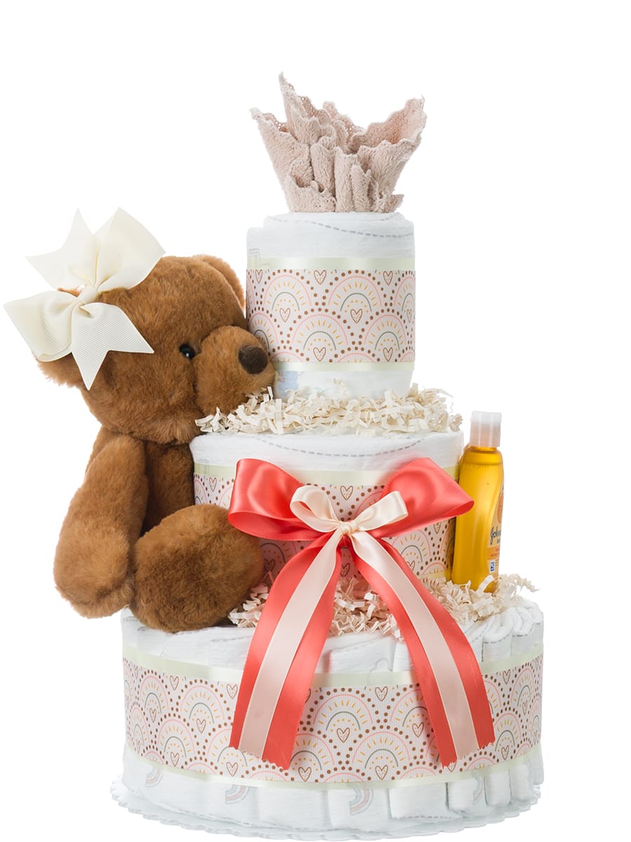Lil' Baby Cakes Love at First Sight Baby Diaper Cake