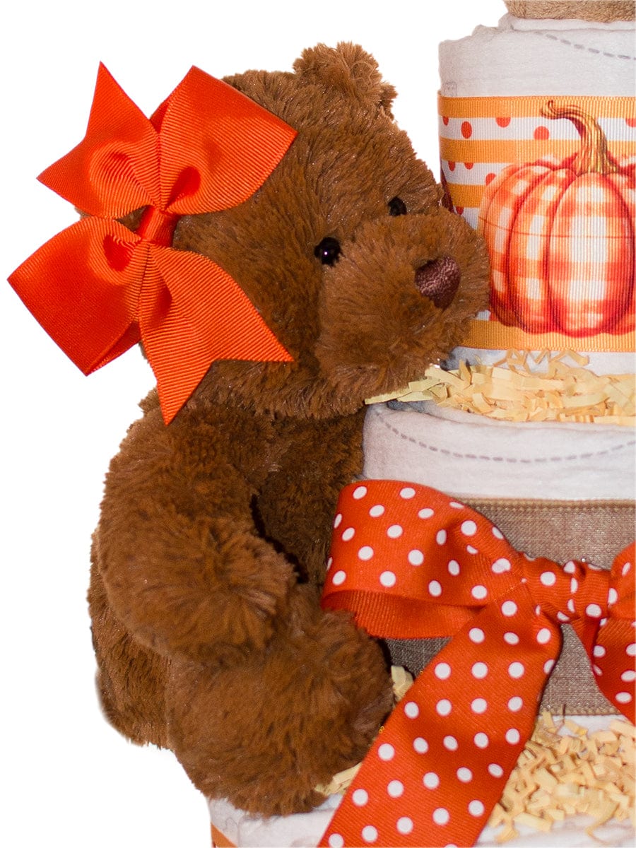 Lil' Baby Cakes My Lil' Pumpkin Baby Diaper Cake