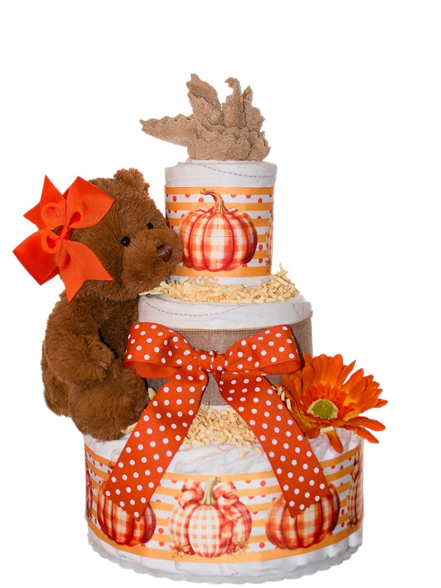 Lil' Baby Cakes My Lil' Pumpkin Baby Diaper Cake