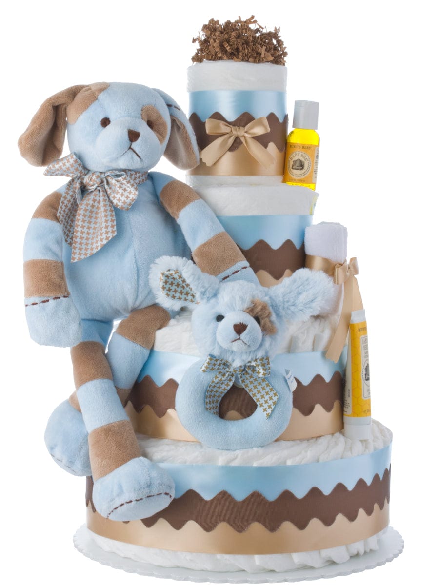 Lil' Baby Cakes Barker Diaper Cake for Boys