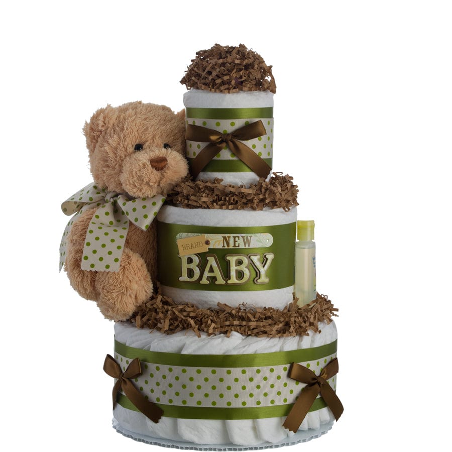 Lil' Baby Cakes Brand New Baby 3 Tier Diaper Cake