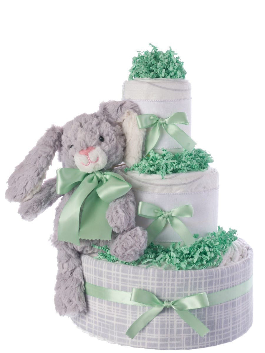 Lil&#39; Baby Cakes Hippity Hop Bunny Diaper Cake