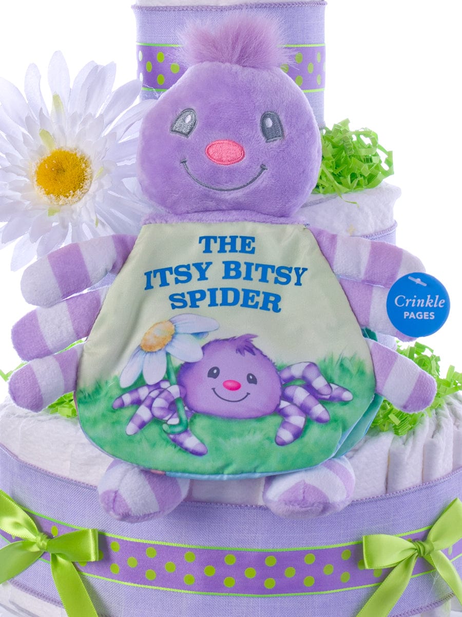 Itsy Bitsy Spider Diaper Cake Exclusive At Lil Baby Cakes itsy-bitsy-spider-diaper-cake-exclusive-at-lil-baby-cakes