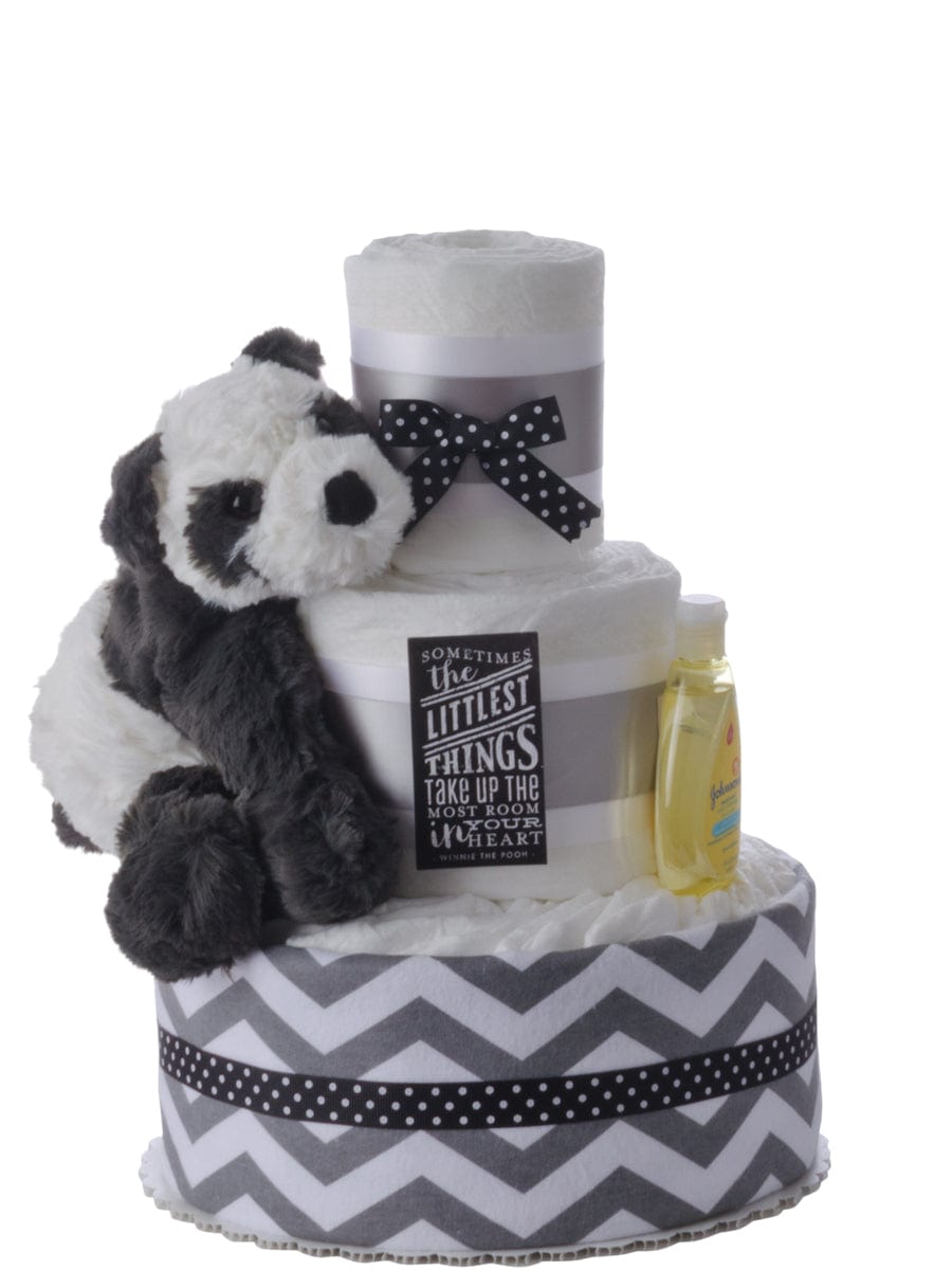 Lil&#39; Baby Cakes Littlest Thing 3 Tier Diaper Cake
