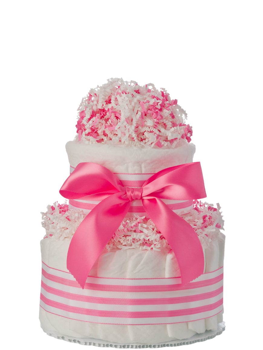 Lil' Baby Cakes Mini Tickled Pink Diaper Cake