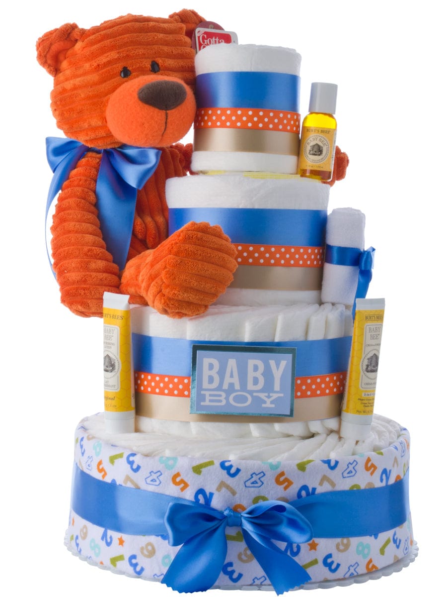 Lil' Baby Cakes My Lil' Boy Baby Diaper Cake