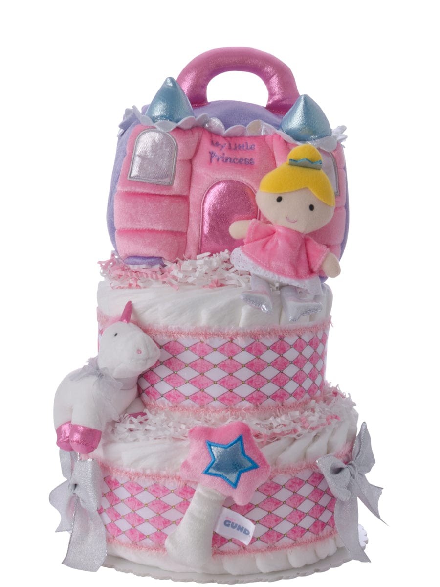 Lil&#39; Baby Cakes My Lil&#39; Princess Baby Diaper Cake for Girls