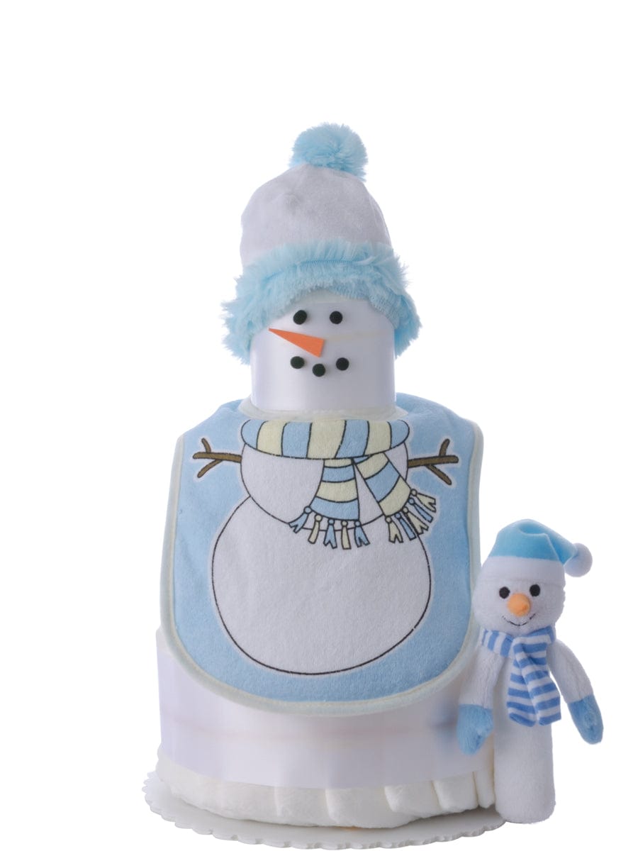 Lil' Baby Cakes My Snowboy 3 Tier Baby Diaper Cake