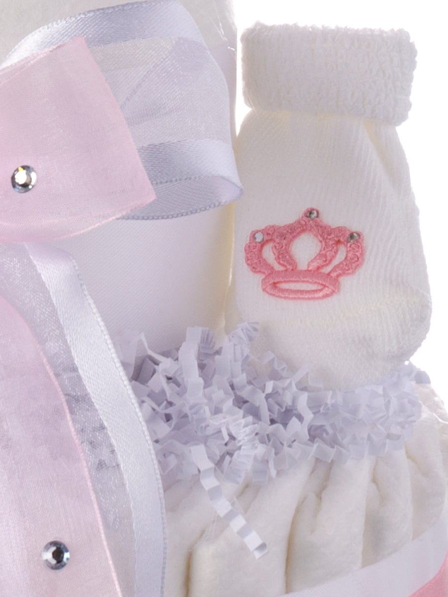 Lil' Baby Cakes Our Lil' Princess 3 Tier Diaper Cake