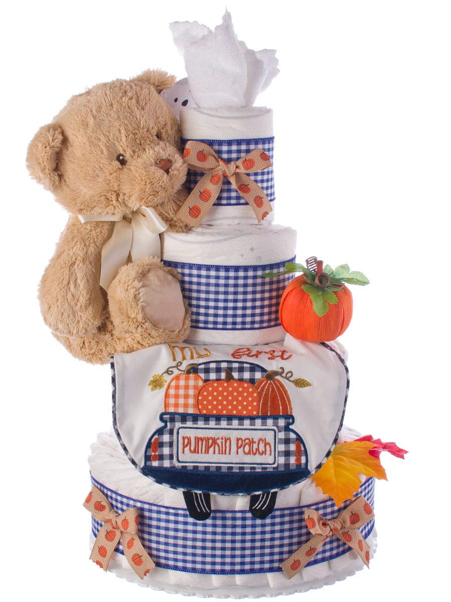Lil' Baby Cakes Our Lil' Pumpkin Diaper Cake