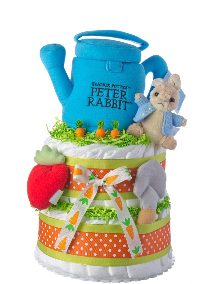 Lil' Baby Cakes Peter Rabbit Baby Diaper Cake