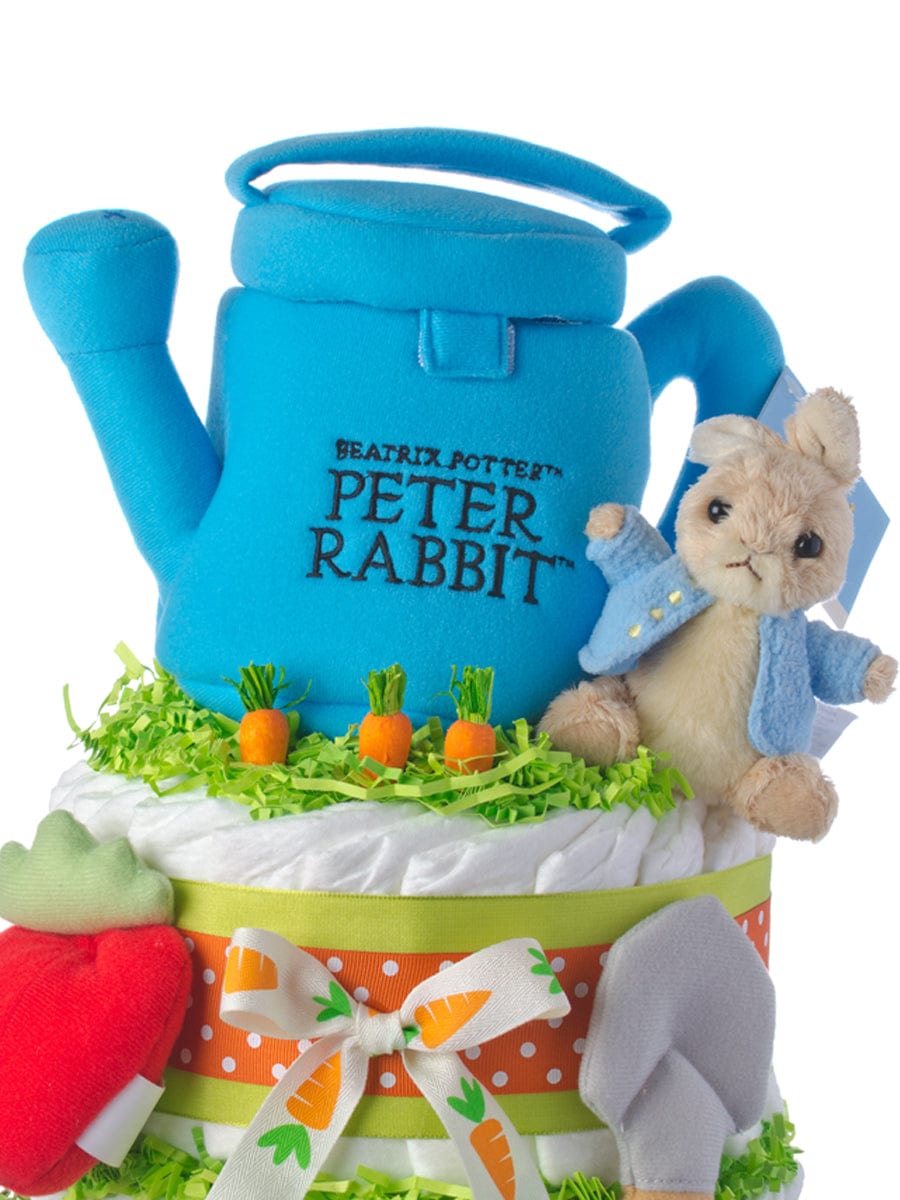 Lil' Baby Cakes Peter Rabbit Baby Diaper Cake