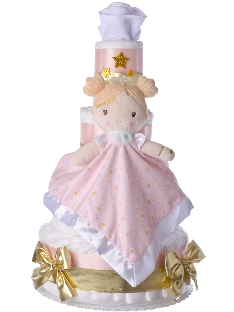 Lil' Baby Cakes She's a Star Diaper Cake for Girls