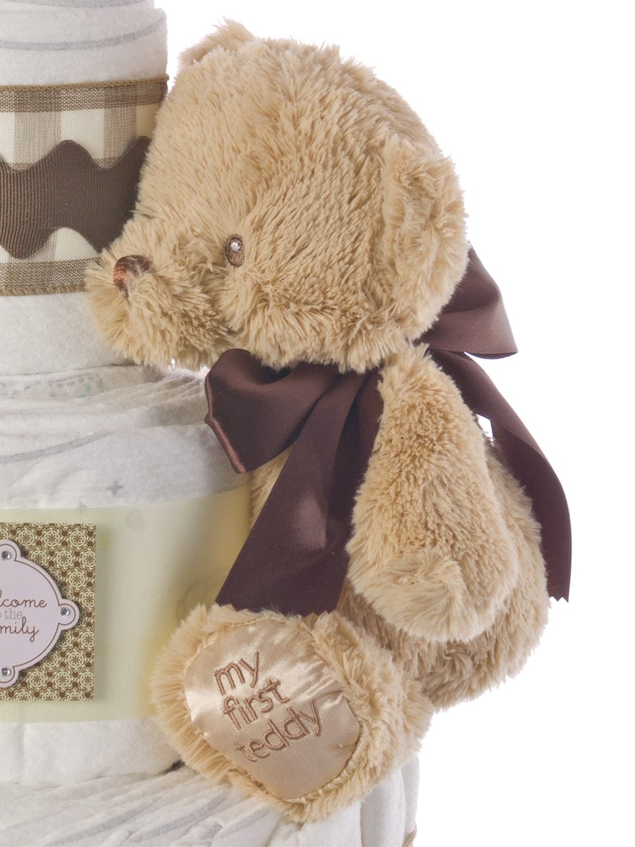 Lil' Baby Cakes Welcome to the Family Diaper Cake