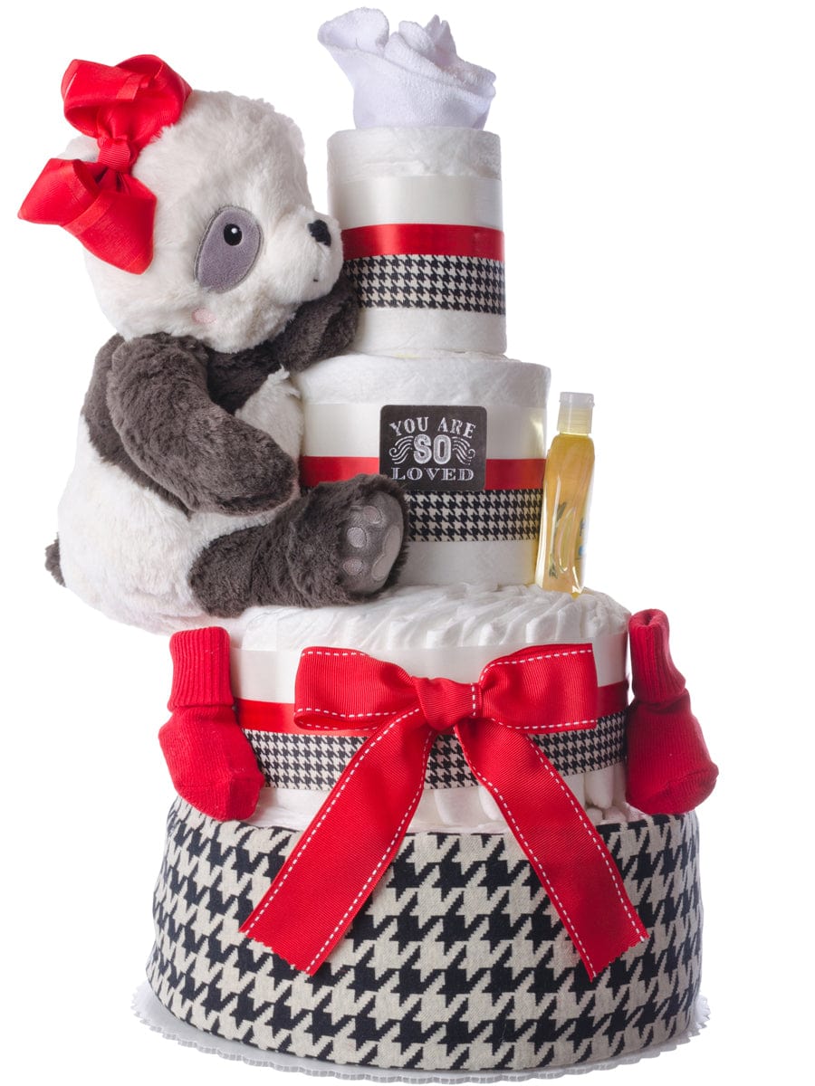 Lil' Baby Cakes You Are So Loved Girl Diaper Cake